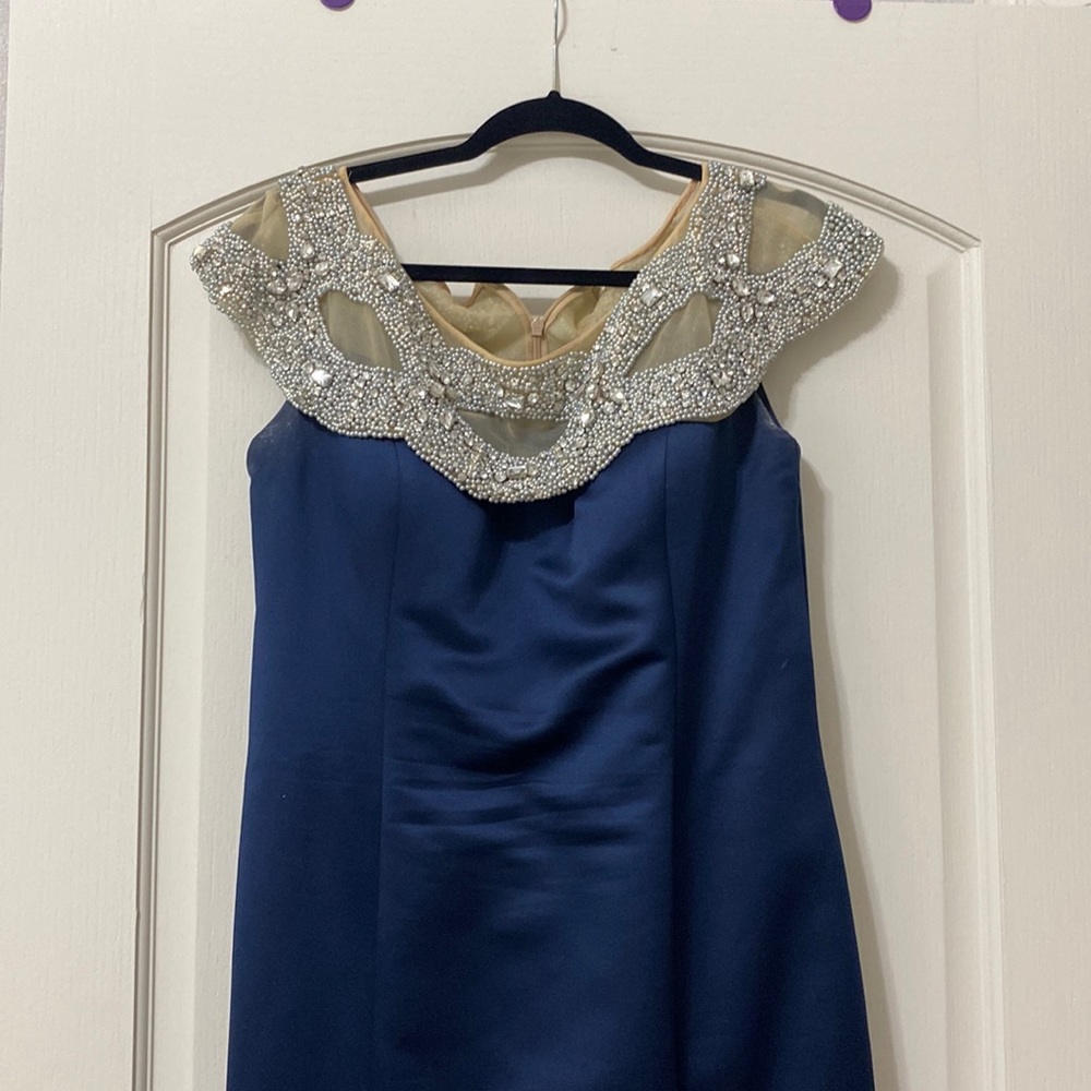 Blue gown